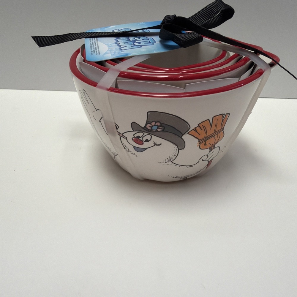 Rae Dunn Christmas Frosty the Snowman Measuring Cups/‎ 2024/NWT